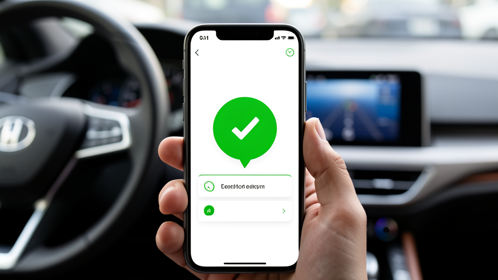 Smartphone with e-Rovinieta mobile app interface